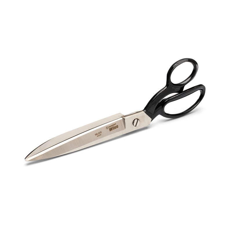 Wiss Crescent Wiss 12" Wide Blade Bent Handle Industrial Shears - Professional Heavy Duty Utility Scissors Tool for Sewing Fabric, Upholstery, Carpet & Drapery - W22W - Image 2